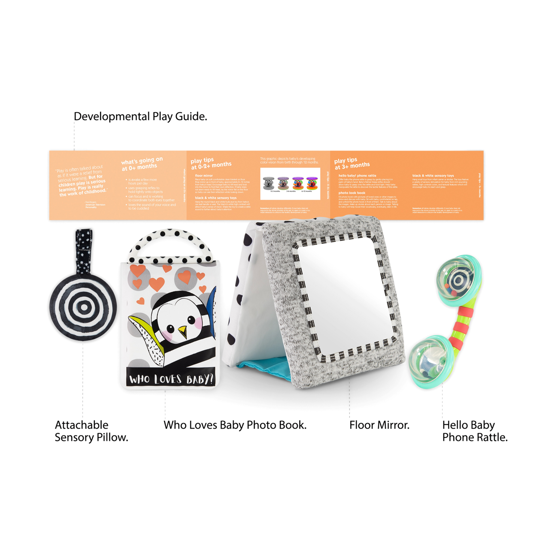 Sassy Look & Learn Baby Box Set.