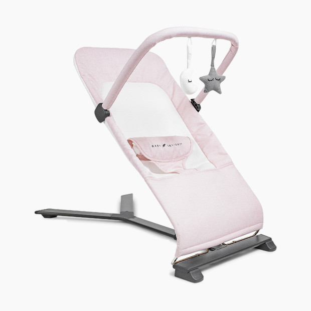 Baby Delight Alpine Deluxe Portable Bouncer - Peony Pink.