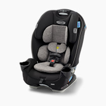Graco Slimfit 3-in-1 Convertible Car Seat, Ultra-Space-Saving Design, Jarret, Suitable for Rear and Forward-Facing, Highback Booster Seat with 10-Position Headrest