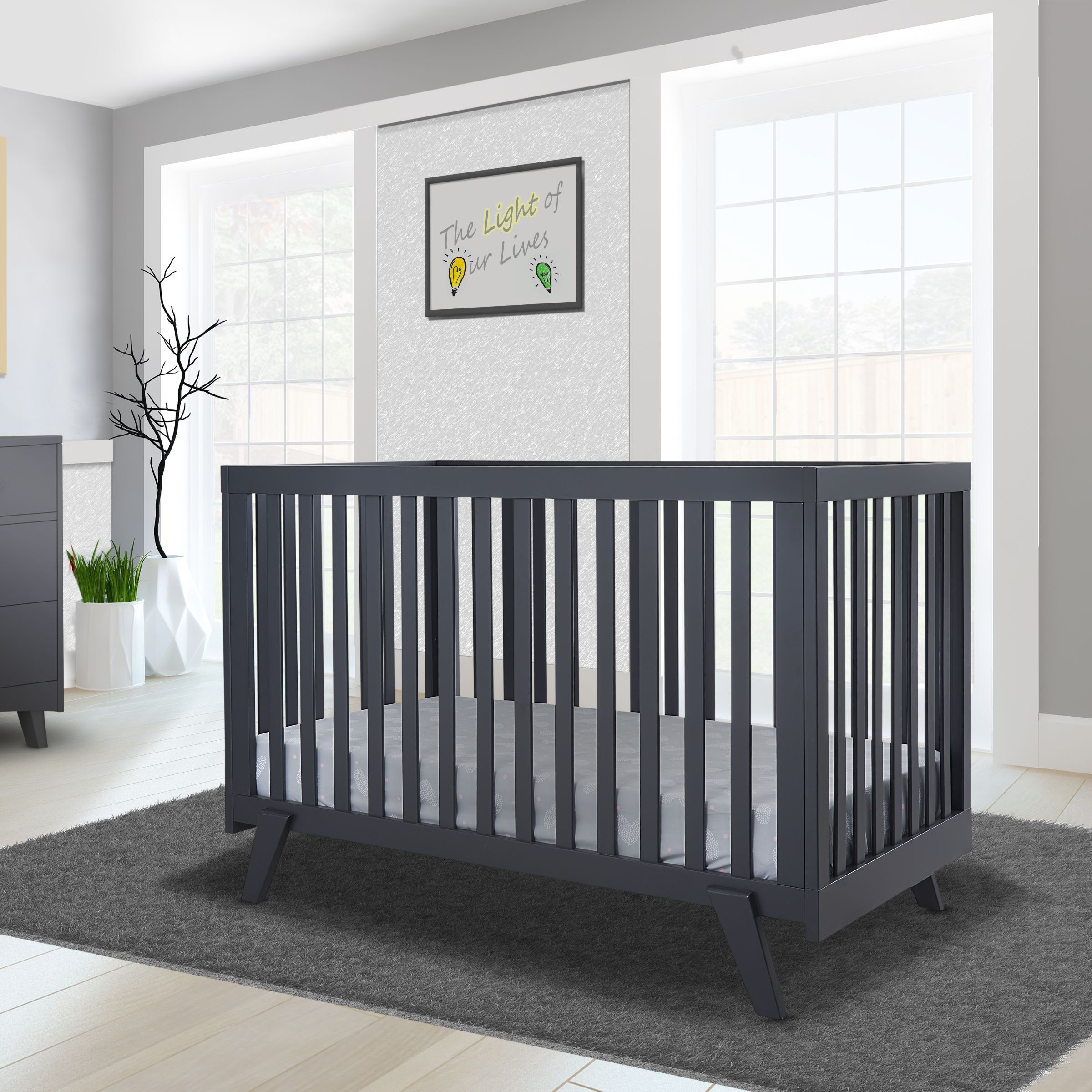 Sorelle Luce Crib - Midnight.