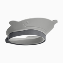 Skip Hop Baby Shower Cap, Moby Bath Visor, Grey