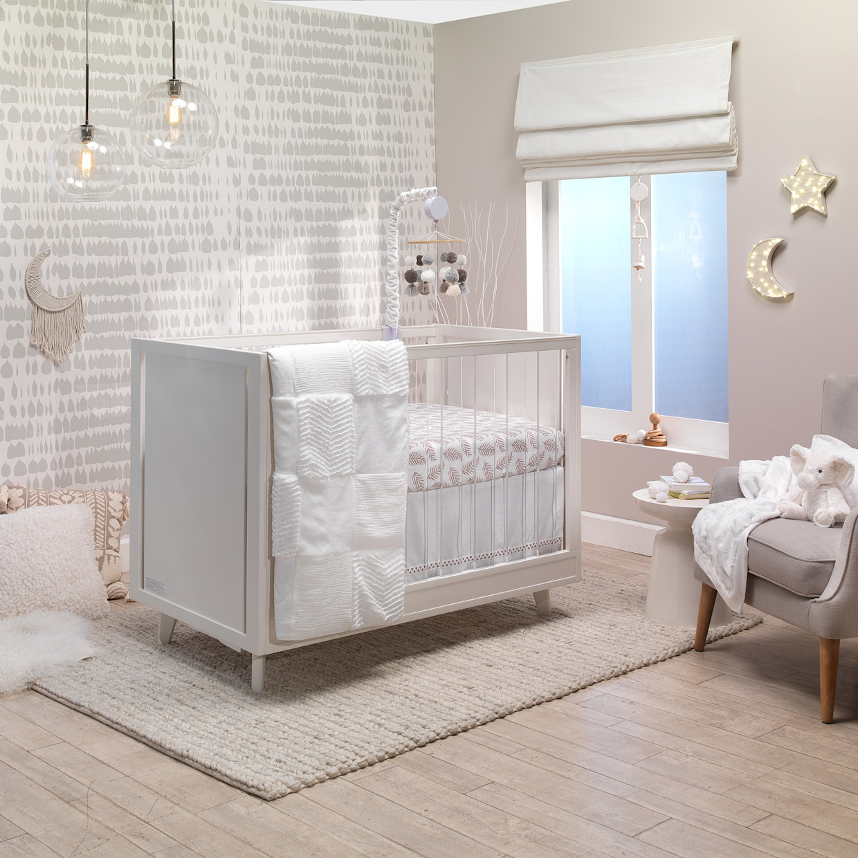 Lambs & Ivy Light Up Wall Decor - Moon.