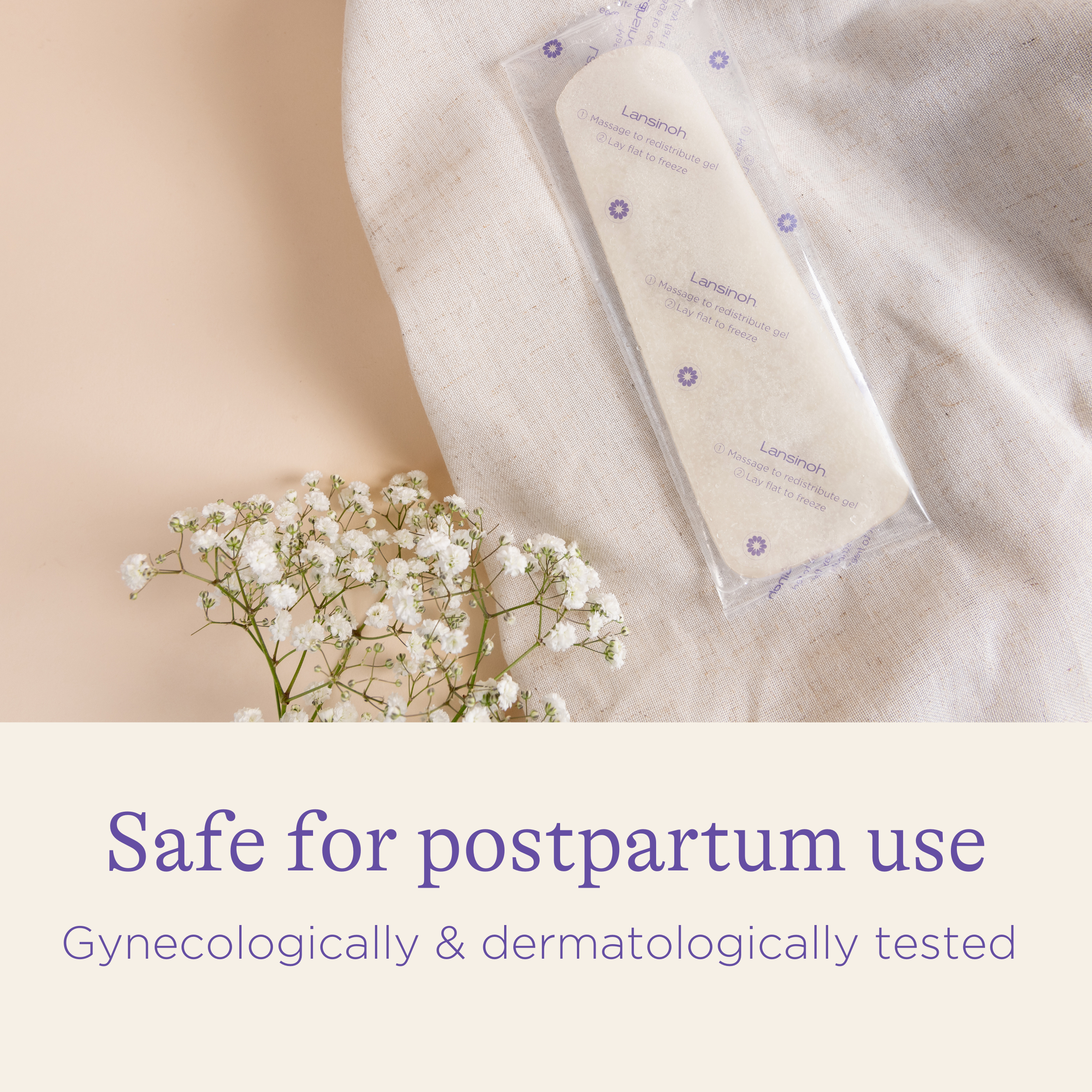 Lansinoh Postpartum Padsicles.