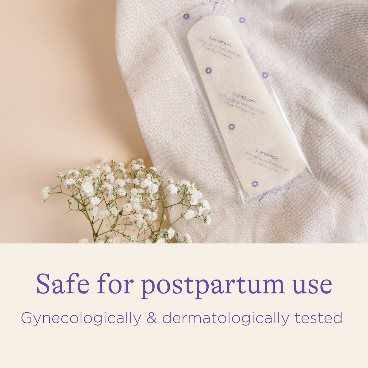 Lansinoh Postpartum Padsicles.