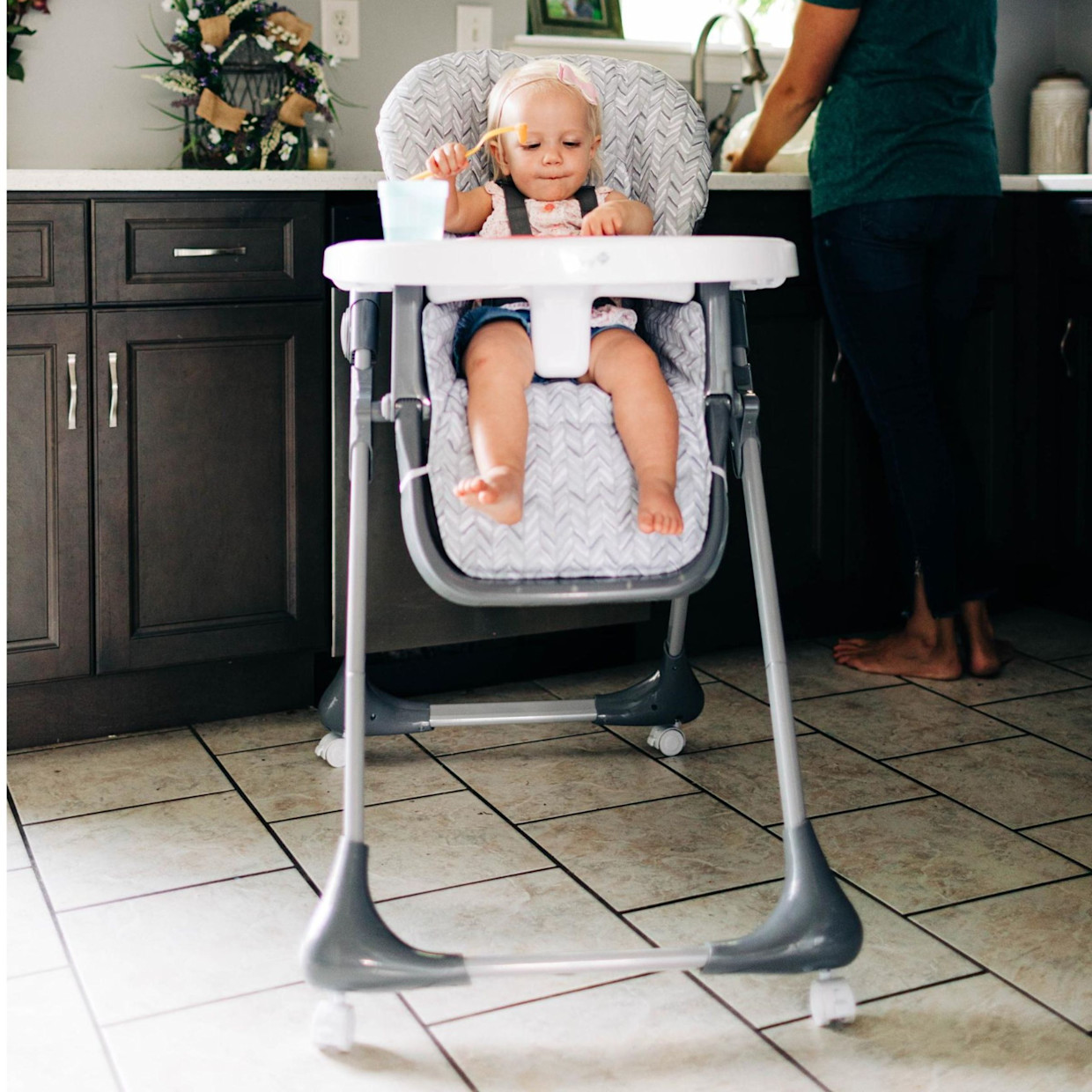 Safety 1st Grow & Go High Chair - Raindrop.