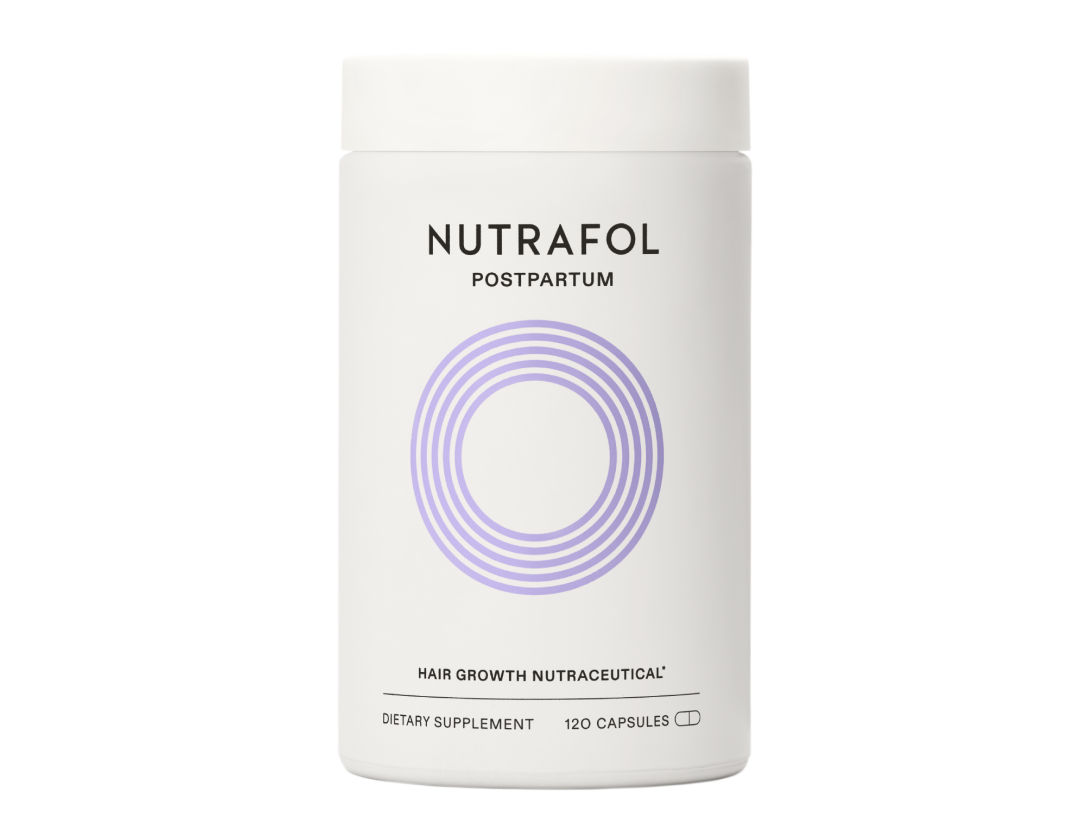 Nutrafol Postpartum hair growth supplements
 - $79.00.