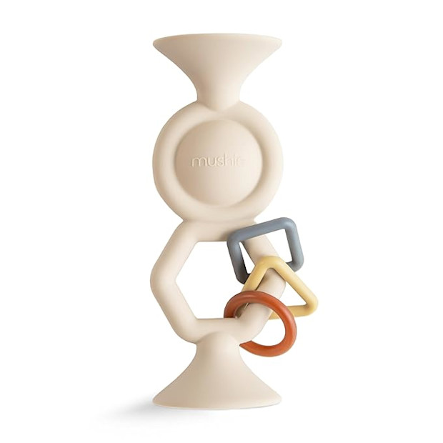 mushie HexaPop Suction Toy.