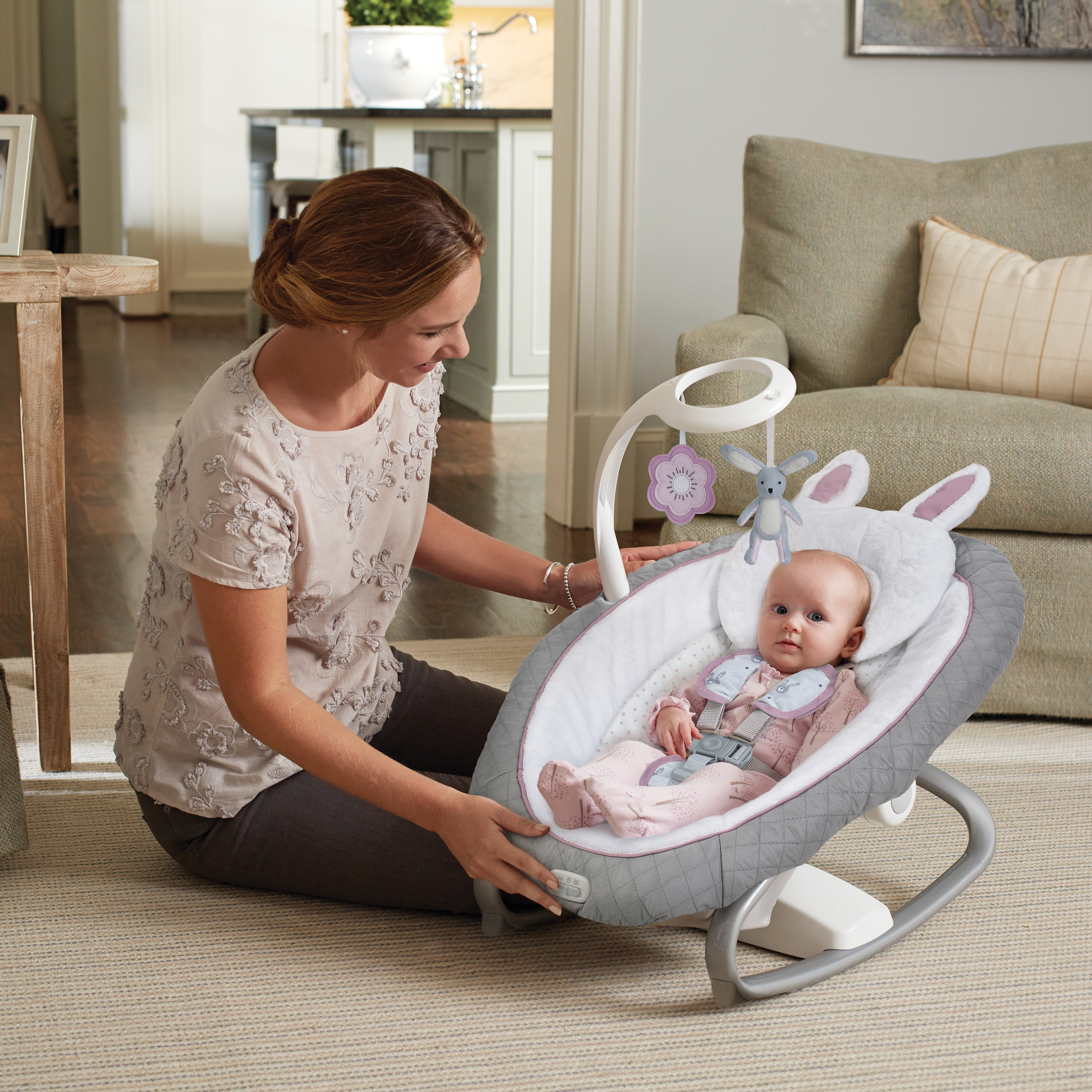 graco everyway soother with removable rocker josephine