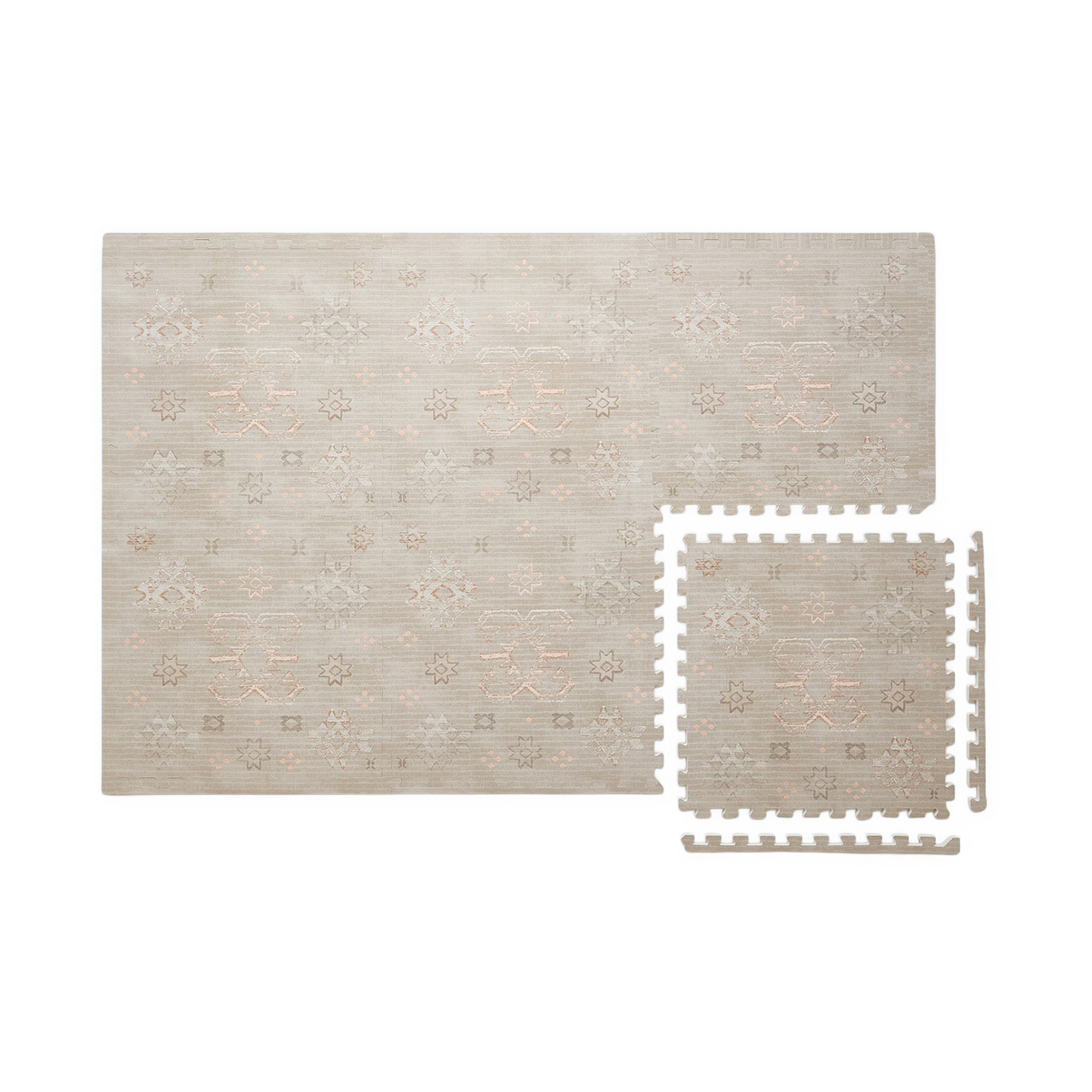House of Noa Little Nomad Play Mat | Dallas - Husk, 4X6.