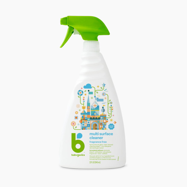 Babyganics Multi Surface Cleaner - Fragrance Free, 32 Oz.