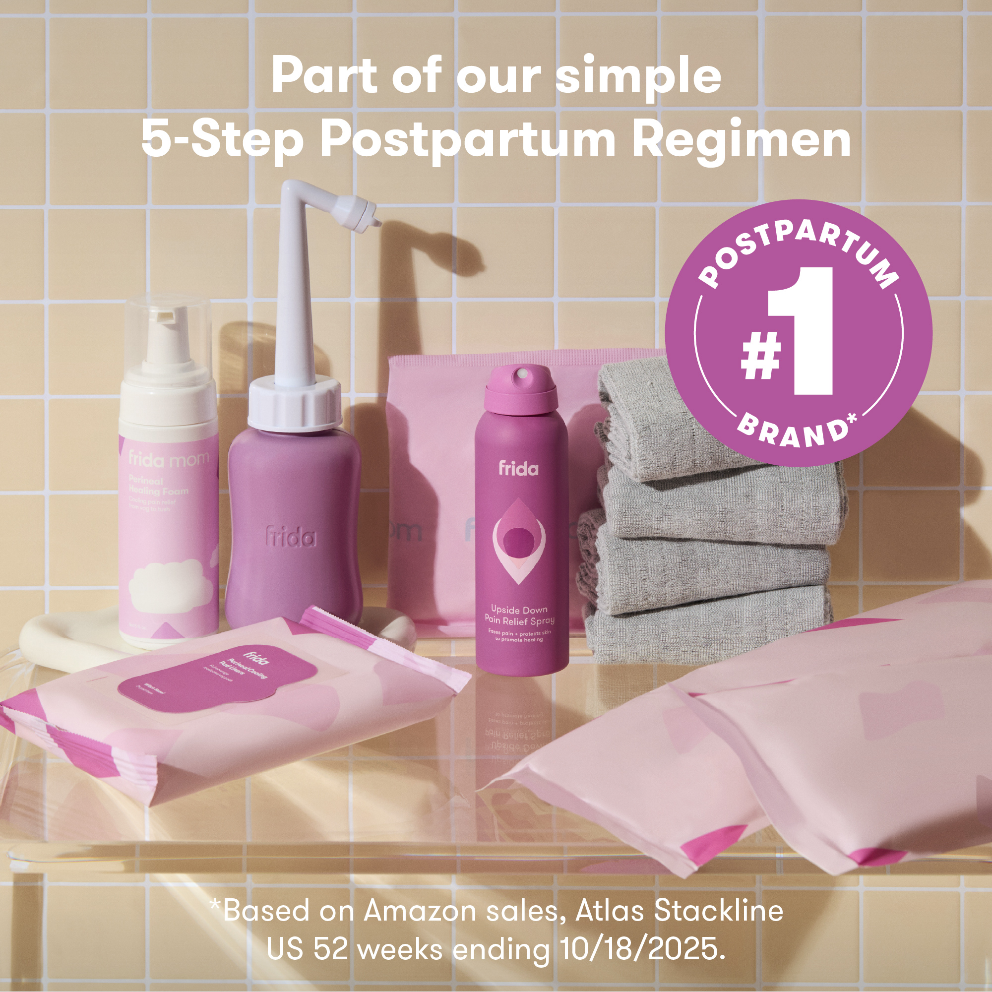 Frida Mom Disposable Boyshort Postpartum Underwear - Gray, XL+.