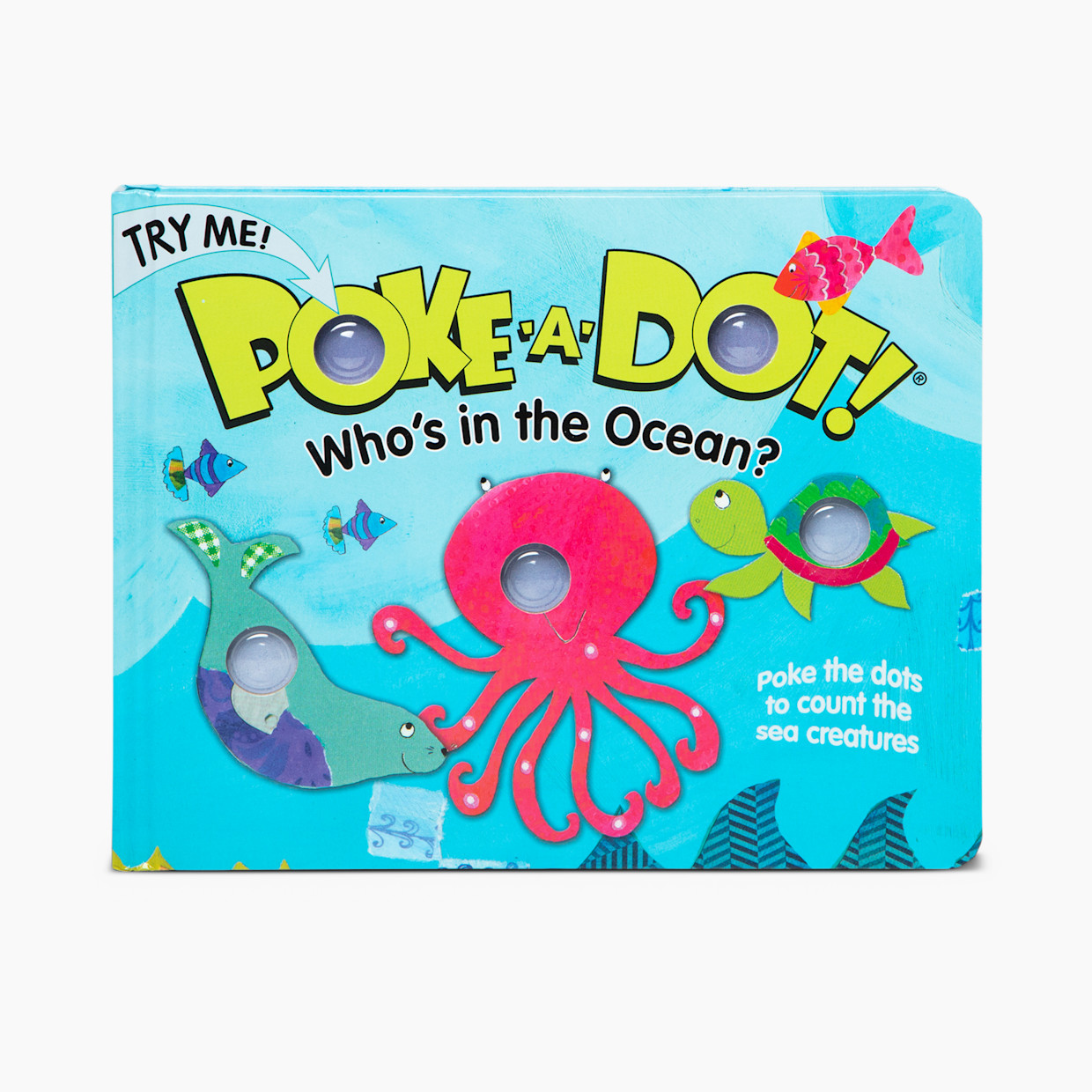 Melissa & Doug Poke-A-Dot: Who's in the Ocean.