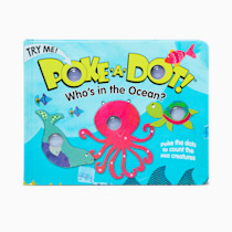 Melissa & Doug Children's Book - Poke-a-Dot: Who’s in the Ocean (Board Book with Buttons to Pop) - FSC Certified