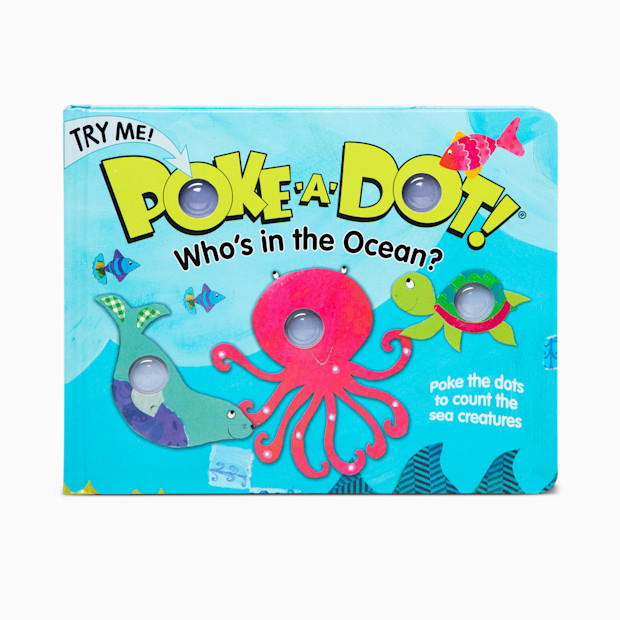 Melissa & Doug Poke-A-Dot: Who's in the Ocean.