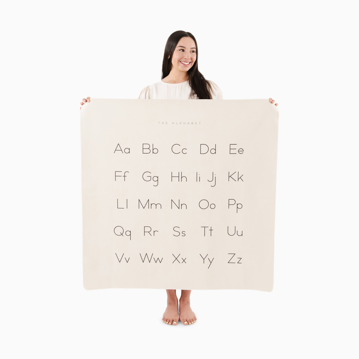 Gathre Easy Clean High Chair & Play Mat - Alphabet.