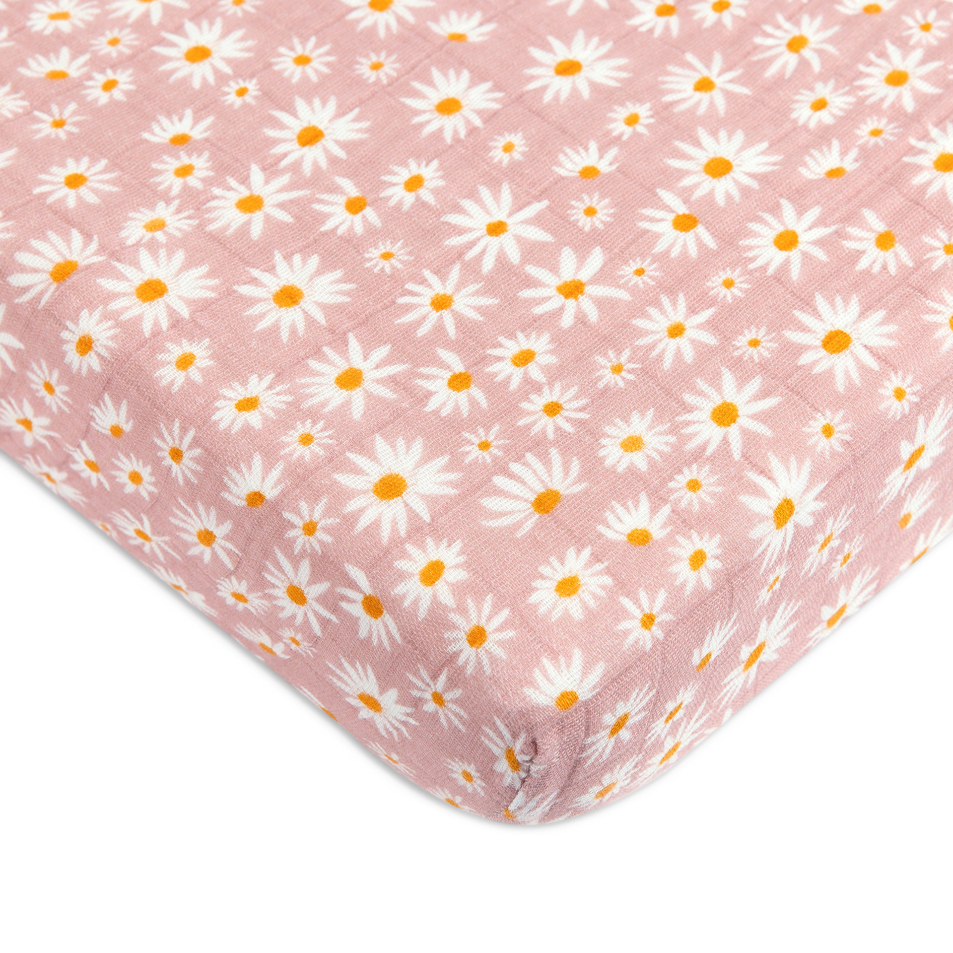 Babyletto Mini Crib Sheet in GOTS Certified Organic Muslin Cotton