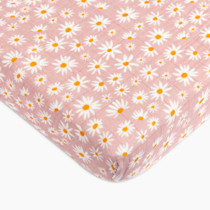 Babyletto Mini Crib Sheet in GOTS Certified Organic Muslin Cotton