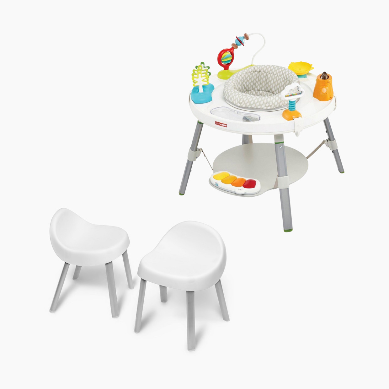 Skip Hop 3-Stage Activity Center and Kid Chairs Bundle - Explore & More.