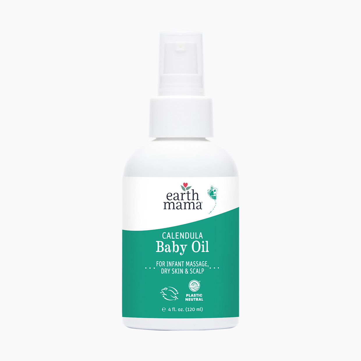 Earth Mama Calendula Baby Oil - 4 Fl Oz.