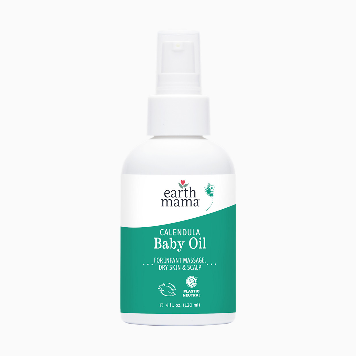 Earth Mama Calendula Baby Oil - 4 Fl Oz.