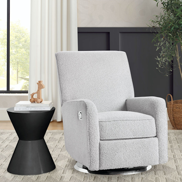 Delta Children Nest Nursery Swivel Recliner.