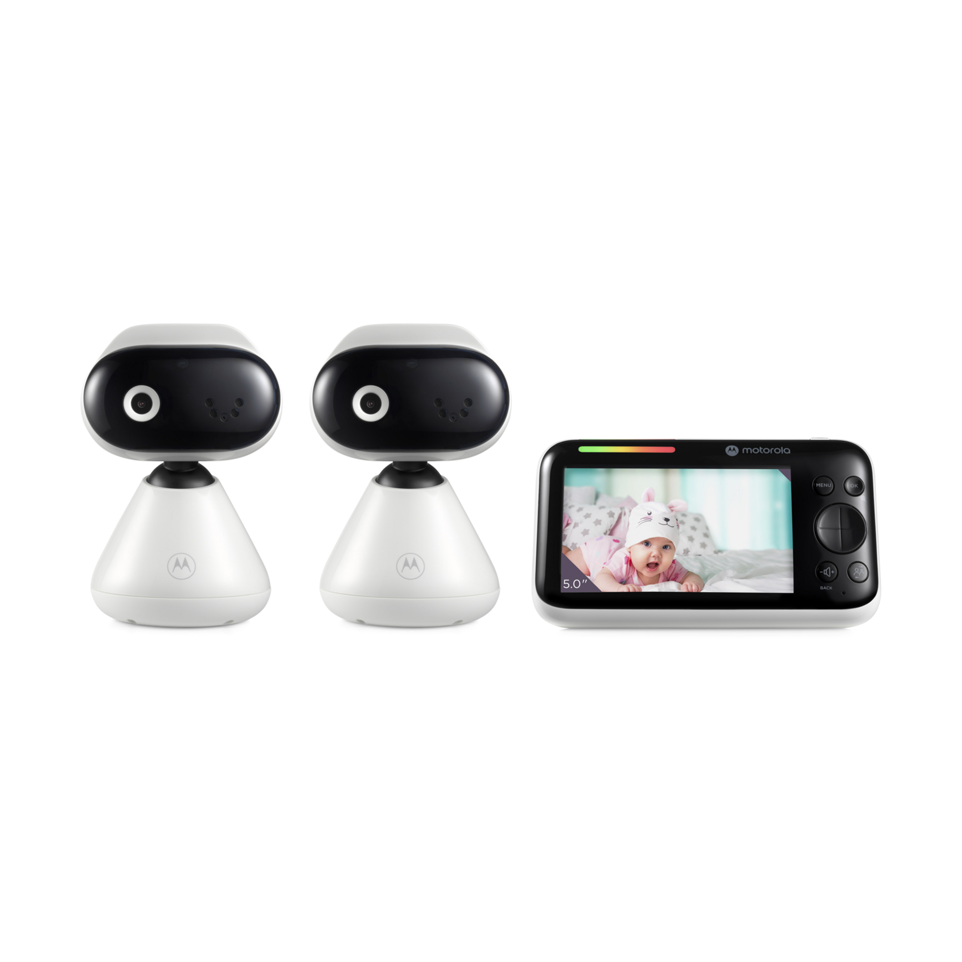 Motorola PIP1500 Connect 5" 1080p Manual Pan/Tilt Video Baby Monitor.