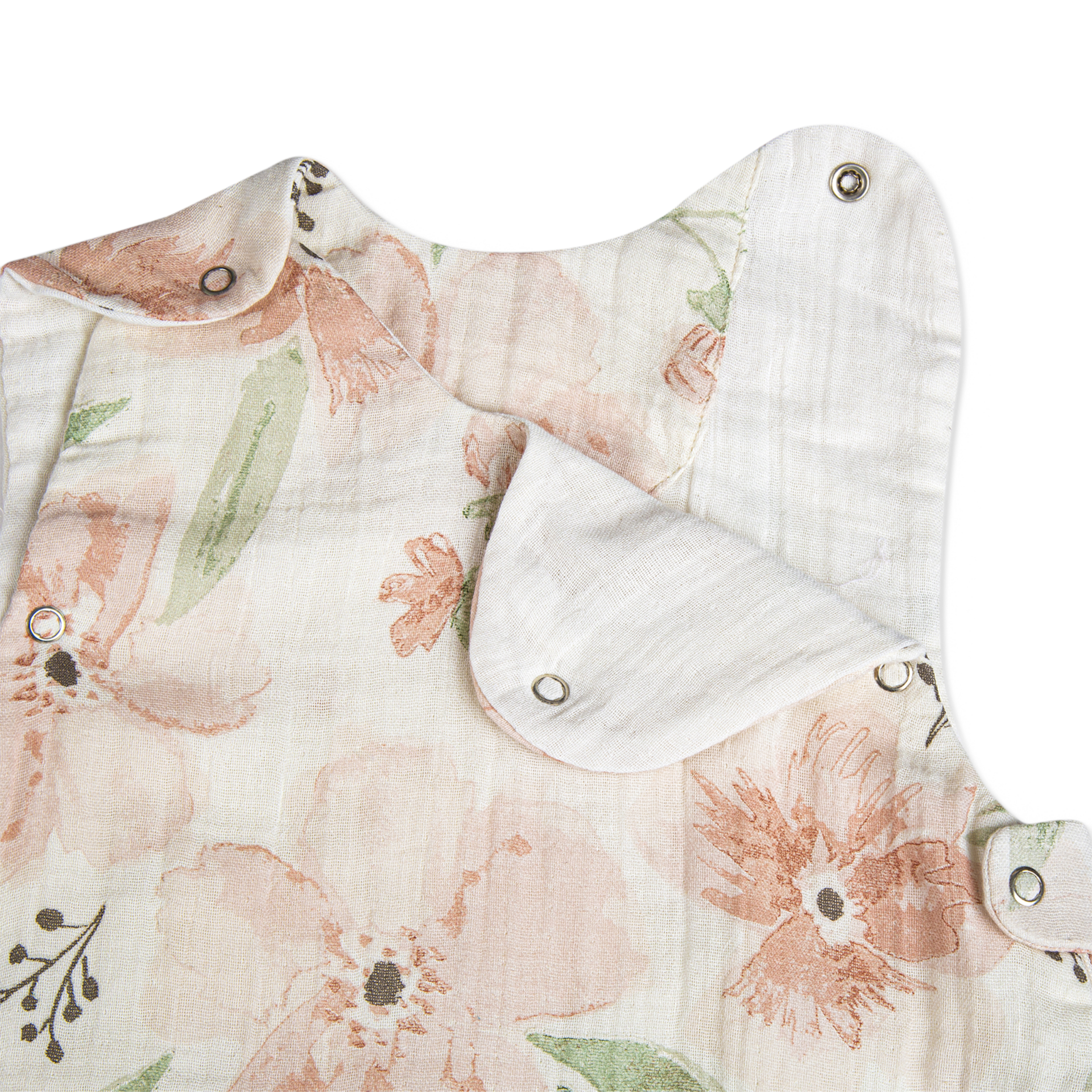 Crane Baby Cotton Muslin Wearable Blanket Parker Floral, 09 M