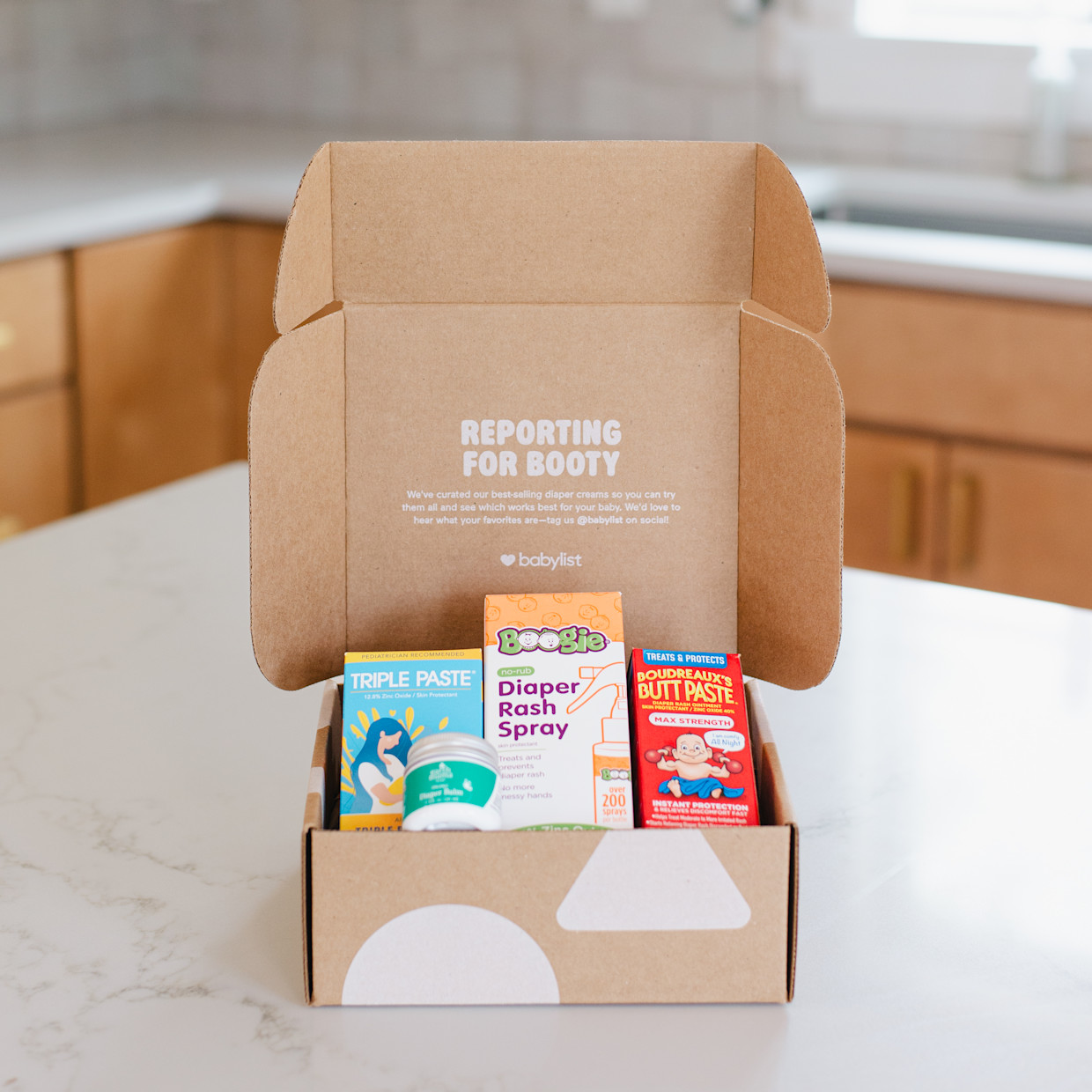 Babylist Diaper Cream Box.