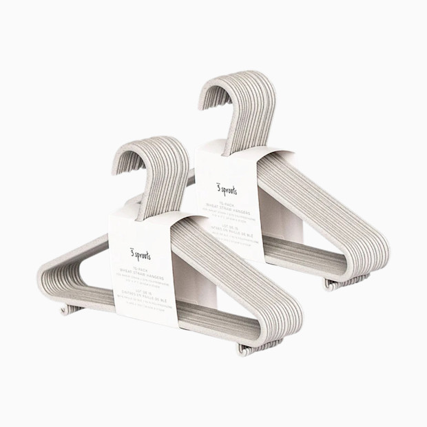 3 Sprouts Wheat Straw Hangers.