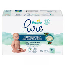 Pampers Pure Protection Diapers ( Size 2)