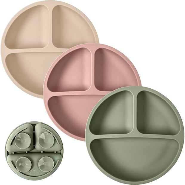 WeeSprout Suction Plates for Babies & Toddlers.