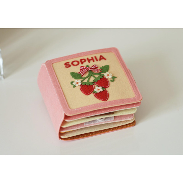 Handmade Felt Quiet Book.