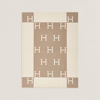 Hermès Avalon baby blanket.