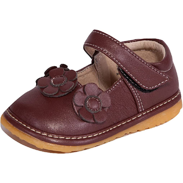 Little Mae's Boutique Mary Jane Squeaky Shoes for Toddlers.