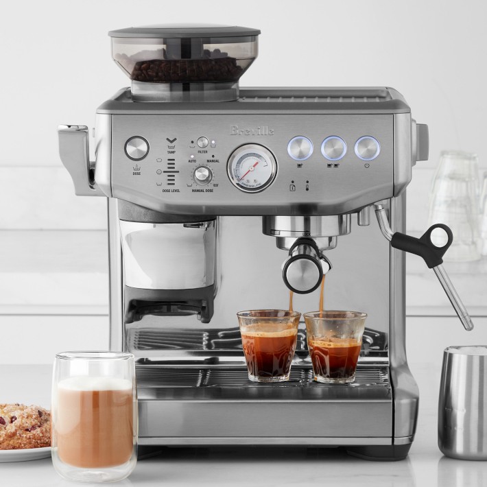 Breville Barista Express® Impress Espresso Machine.