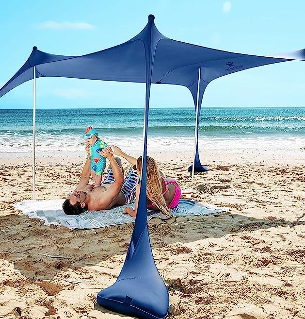 SUN NINJA Pop Up Beach Tent Sun Shelter - $114.95.