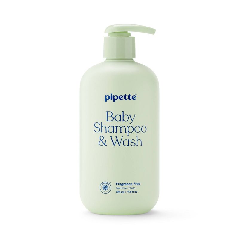 Pipette Baby Shampoo + Wash - Fragrance Free.