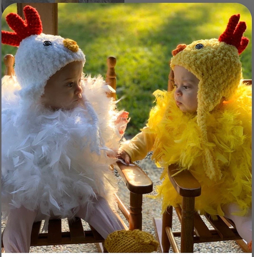 Jojos Bootique Twin Chicken Costumes.