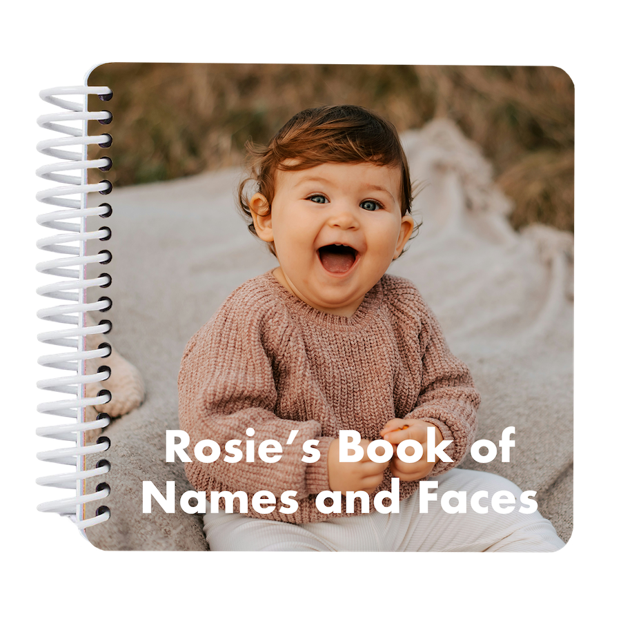 Pinhole Press Custom Photo Board Book of Names & Faces.