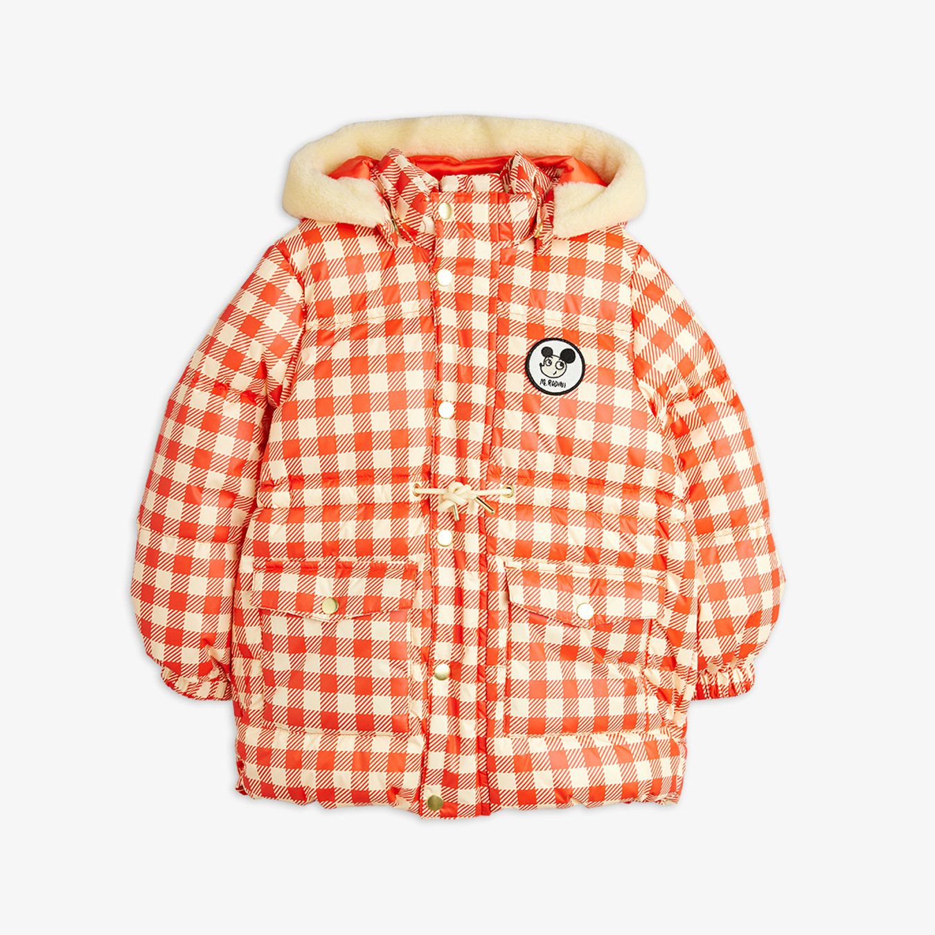 Ritzratz Gingham Heavy Puffer Jacket.