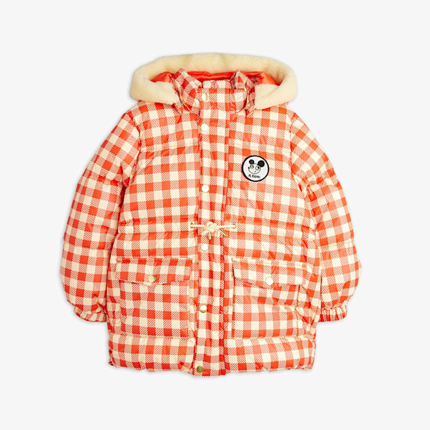 Ritzratz Gingham Heavy Puffer Jacket.