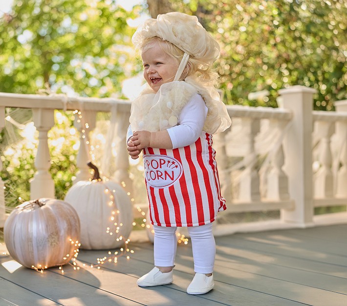 Pottery Barn Kids Baby Popcorn Halloween Costume.