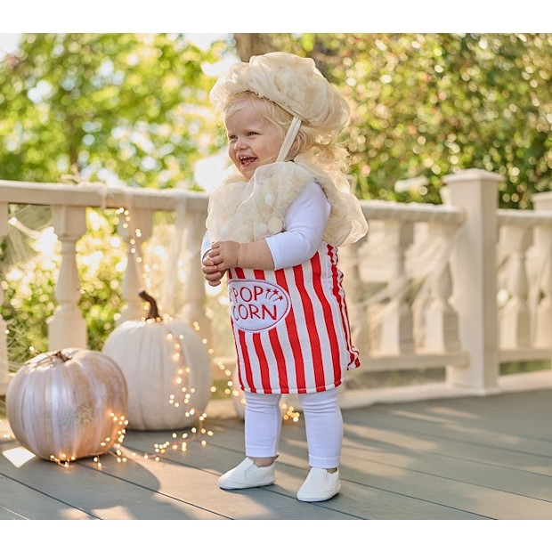 Pottery Barn Kids Baby Popcorn Halloween Costume.