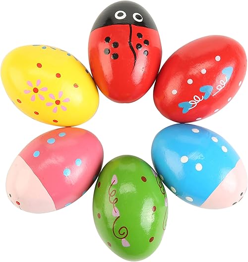 MGTECH Wooden Egg Shakers.