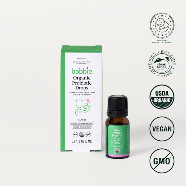 Bobbie Organic Probiotic Drops.