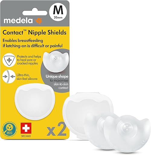 Medela Contact Nipple Shields, Medium 20mm.