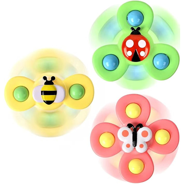 TOHIBEE Suction Cup Spinner Toy.