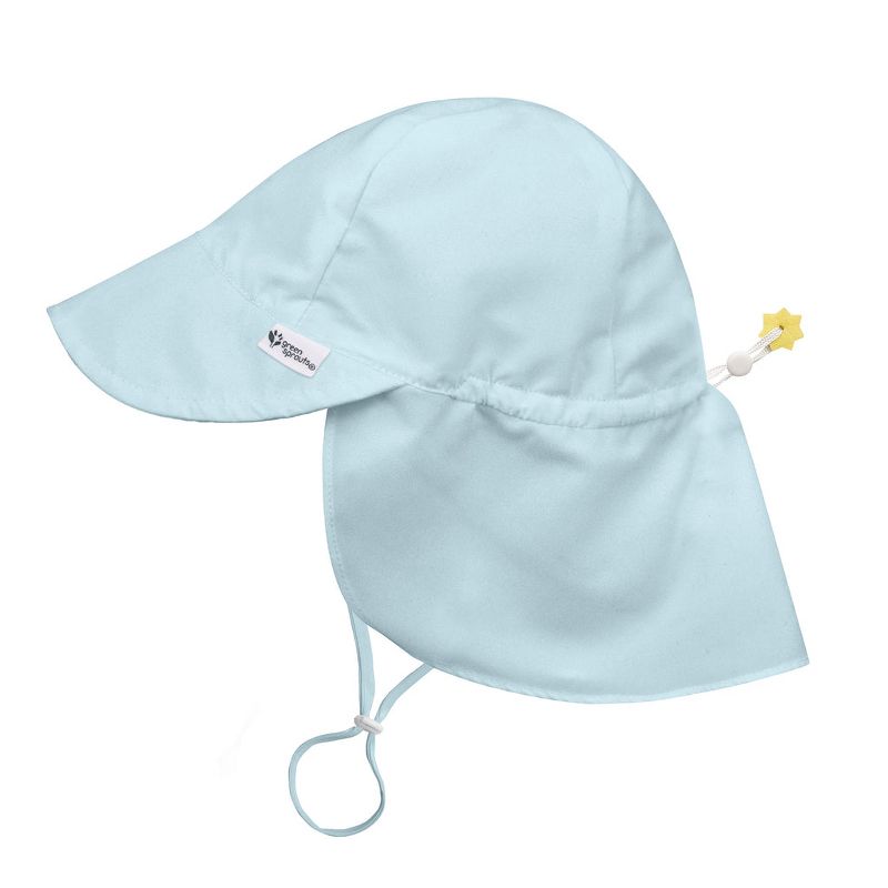Green Sprouts  Baby/Toddler UPF 50+ Eco Flap Hat.