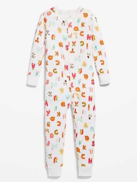Old Navy Birthday Snug-Fit 2-Way-Zip Pajama One-Piece.