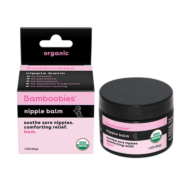 Bamboobies Lanolin-Free Organic Nursing Balm.